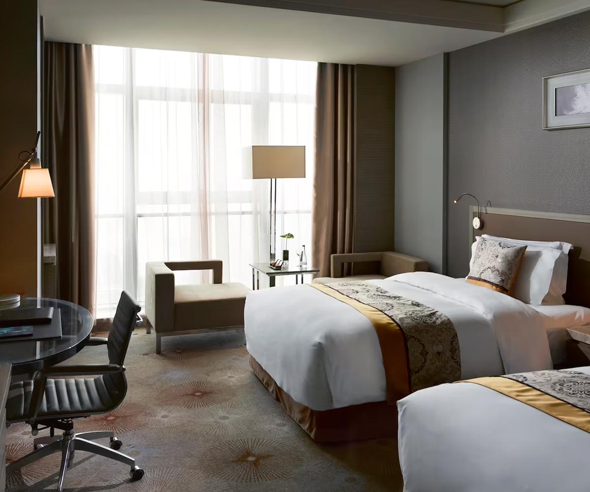 Hotel Melia Jinan Esterno foto