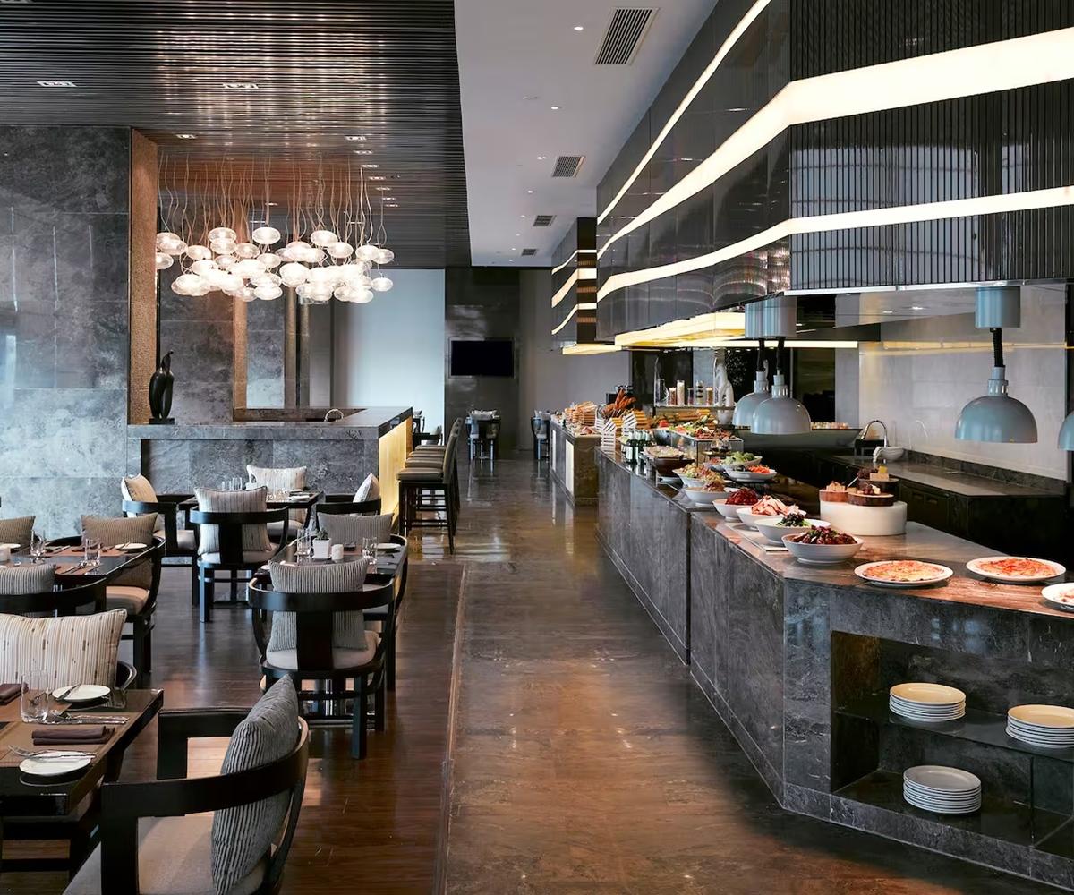 Hotel Melia Jinan Esterno foto