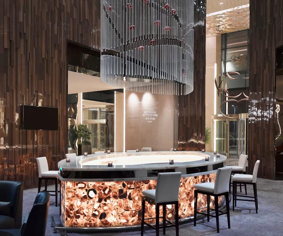 Hotel Melia Jinan Esterno foto