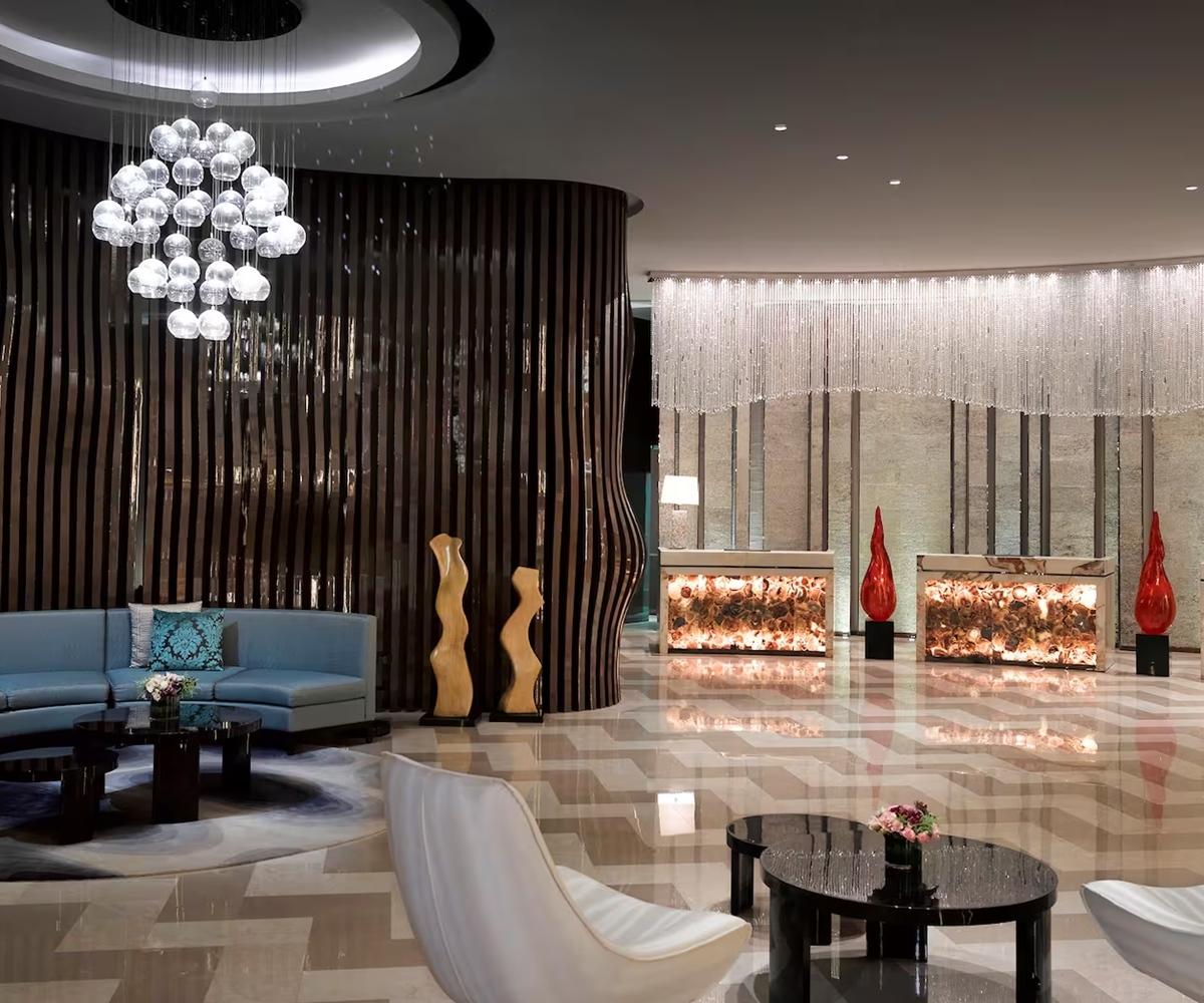 Hotel Melia Jinan Esterno foto