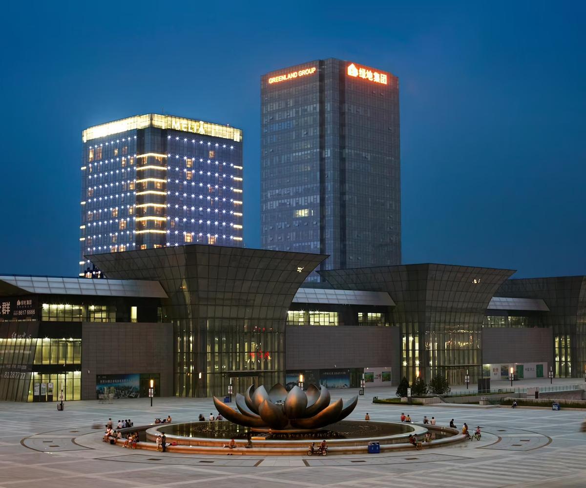 Hotel Melia Jinan Esterno foto
